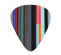Linee verticali irregolari plettri per chitarra, set da 12 pezzi, 3 spessori per chitarra acustica, basso, chitarra elettrica e molto altro ancora.