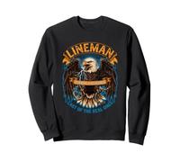 Lineman Class of The Trades Ultimo di Quelli Reali Felpa