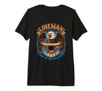 Lineman Class of The Trades Ultimo di Quelli Reali Maglietta Premium