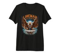 Lineman Class of The Trades Ultimo di Quelli Reali Maglietta Premium