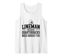 Lineman perché Anche i Quarterback Hanno Bisogno di Eroi Canotta