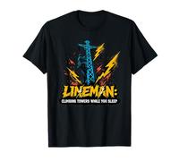 Lineman Sale Mentre Tu Dormi Maglietta
