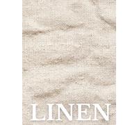 LINEN: A Decorative Coffee Table Book with Soft Natural Linen Texture | Hardcover Display Piece for Japandi, Coastal & Quiet Luxury Home Decor - 400 Lined Interior Pages