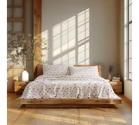 Linen Closet Morbido e accogliente set di lenzuola in flanella di cotone 100%, Queen, stravagante parata