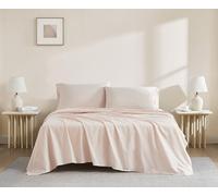 Linen Closet Set da 4 pezzi in cotone biologico rosa chiaro