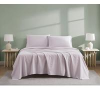 Linen Closet Set di 4 lenzuola Queen in cotone organico lavanda