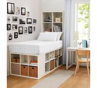 Linen Closet Set di lenzuola per dormitorio matrimoniale XL in cotone con tasca per telefono bonus, include due lenzuola con angoli e due federe, adatto per materassi fino a 35,6 cm, finestra