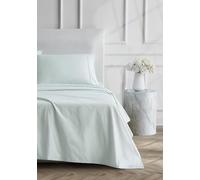 Linen Closet Ultimate Percale - Set di lenzuola per letto king size, 4 pezzi, colore: verde mare
