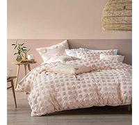 Linen House Lino., Peach, Super King