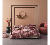 Linen House Set Copripiumino Taira, Multicolore, Super King