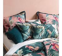 Linen House Set di federe Fernanda, Multicolore, 50 x 75cm