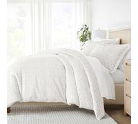 Linen Market Set di copertine, cotone, Burst of Vines Grigio Chiaro, Twin XL