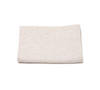LinenMe Asciugamano da bagno in lino e cotone naturale e beige Wafer