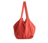 LinenMe Borsa da spiaggia in lino Orange Lara