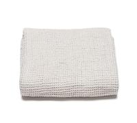 LinenMe Linen Waffle Big Telo Bagno Silver, 75 x 130 cm
