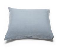 LinenMe Washed Federa in lino Blu Ardesia, STANDARD (50 x 75 cm)