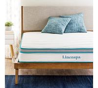 Linenspa Materasso in memory foam e molle interne - Hybrid - Alto 20 cm, Medio - Oeko-Tex - Singolo 80 x 190 cm