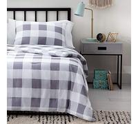 Linenspa Piumone alternativo reversibile per tutte le stagioni, ipoallergenico, imbottitura in microfibra, lavabile in lavatrice