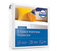 Linenspa Protettore impermeabile, senza vinile, poliuretano, bianco, king size