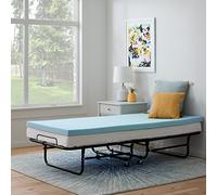 Linenspa - Topper per materasso in memory foam con infuso di gel, per lettino, da 7,6 e 5 cm
