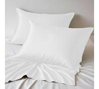 LINENWALAS Set di 2 federe in 100% bambù 50 x 75 cm, federe in seta rinfrescanti e morbide per capelli e pelle, chiusura a busta ipoallergenica e anti-allergia per notti con sudorazione (50 x 75 cm