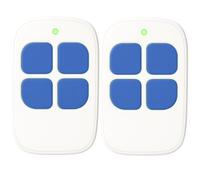LINEOPS - 2 telecomandi compatibili con SCS Sentinel AAM0101 AAM0085 AAM0084 ControlGate 433Mhz - Batterie incluse - Garanzia 3 Anni - Blu x2