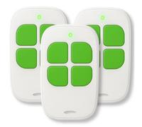 LINEOPS - Telecomando 3 x compatibile con SCS Sentinel AAM0085 AAM0084, AAM0049 ControlGate 433Mhz - Batterie incluse - Garanzia 3 Anni - Verde x3