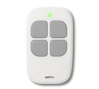 LINEOPS Telecomando bip portale compatibile con SCS Sentinel AAM0085, AAM0084, AAM0094 ControlGate 433Mhz - Batterie incluse - Garanzia 3 anni - Grigio x1