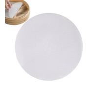 Liner a vapore in silicone, fodera riutilizzabile rotonda per cestello a vapore, tappetino antiaderente resistente al calore, accessorio da cucina lavabile per uso forno,