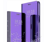 LINER Cover per Samsung Galaxy A52S 5G / A52 / A52 5G / A52 5G elegante specchio Smart View Standing Flip impermeabile ultra sottile antiurto antigraffio custodia custodia per Samsung Galaxy A52S 5G -