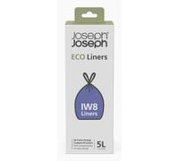 Joseph Joseph Sacchetti immondizia Eco Liners IW8 - ecologici, con manici a coulisse, 5 L, 20 pz