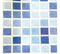 Liner mosaico Overlap ricambio per piscina ovale GRE 730x375 cm in PVC