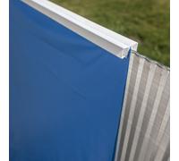 Gre PROV5113FE - Liner per piscine interrate ovali, 500 x 300 x 120 cm (Lunghezza x Larghezza x Altezza), sistema beaded, colore blu