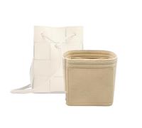 LinerLink Organizer per borse Bottega Veneta a secchiello (14 L x 18 H x 14 D) | Organizzatore per borse fatto a mano | Inserto per borse personalizzato|Fodera per borsa in feltro da 2 mm |Shaper