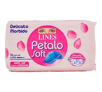 LINES 128 ASSORBENTI - PETALO SOFT ALI PZ.16 IN 8 CONFEZIONI cura casa e person