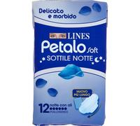 LINES 144 ASSORBENTI - PETALO SOFT NOTTE PZ.12 IN 12 CONFEZIONI cura casa e pers