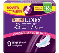 LINES 216 ASSORBENTI - SETA ULTRA LUNGO ALI PZ.9 IN 24 CONFEZIONI cura casa e pe