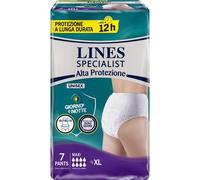 LINES 28 PEZZI SPECIALIST ALTA PROTEZIONE PANTS XL 7 PEZZI IN 4 CONFEZIONI cura