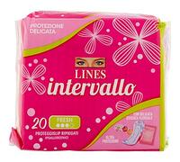 LINES 480 ASSORBENTI - INTERVALLO RIPIEGATO PZ.20 IN 24 CONFEZIONI cura casa e