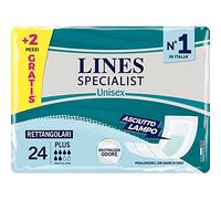 LINES 96 PEZZI - SPECIALIST RETTANGOLARE PZ.22+2 IN 4 CONFEZIONI cura casa e pe