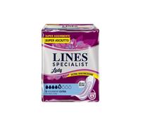 Lines ASSORBENTI PER INCONTINENZA LINES SPECIALIST LADY 8 EXTRA 8 PEZZI