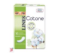 Lines Cotone Assorbenti Sottili Giorno Anatomici 16 pezzi