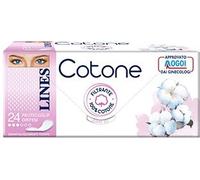 Lines Proteggislip Distesi 100% Cotone, Pacco da 24 Proteggislip