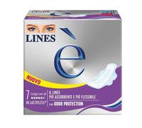 Lines È Lungo Con Ali 7 Pezzi Assorbente Giorno e Notte
