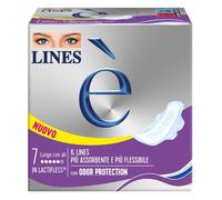 84pz LINES è Assorbente lungo con ali in Lactifless con Odor Protection