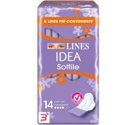 LINES IDEA ASSORBENTE SOTTILE RIPIEGATO CON ALI 14 PEZZI