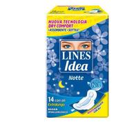 Lines Idea Notte Dry Comfort 14 Pezzi