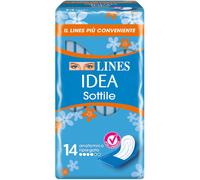 Fater LINES IDEA ASSORBENTE SOTTILE RIPIEGATO ANATOMICO 14 PEZZI