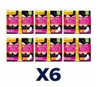 LINES Idea Ultra con Ali 14 Pezzi Flussi Abbondanti - Pack X3 X6