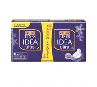 Lines Idea Ultra Notte Con Ali Pacco Doppio 16pz